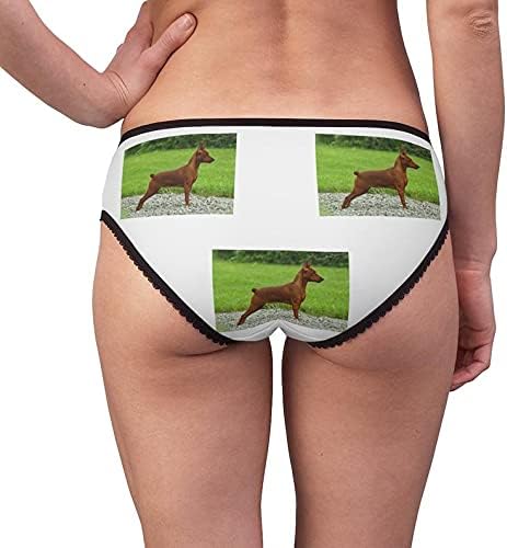 Pinscher Panties, Pinscher Underwear, Briefs, Cotton Briefs, Funny Underwear, Panties For Women