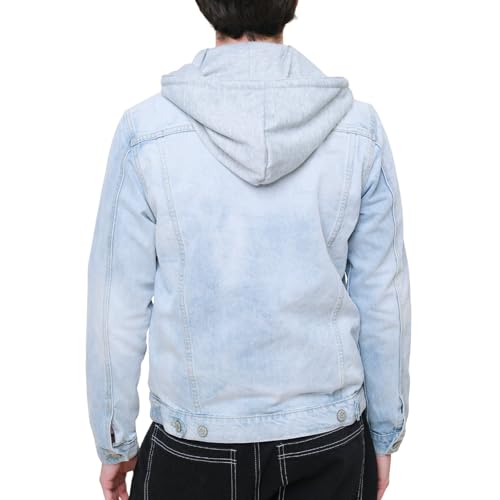 Image of VICTORIOUS Men's Distressed Denim Jacket