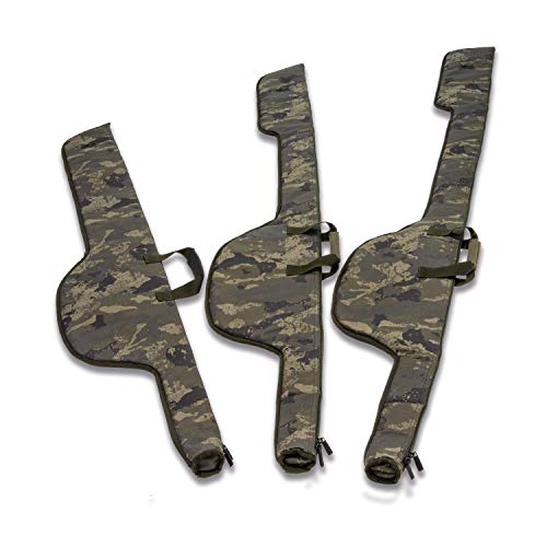 Solar Tackle CA13 Poche pour Canne à pêche Unisex-Adult, Camo, 10 Pieds