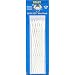 East Coast Dyes (1-Pack) Lacrosse Mesh 6 Diamond Semi-Soft Wax Field Mesh Solid Color White 6D-Wht-1P