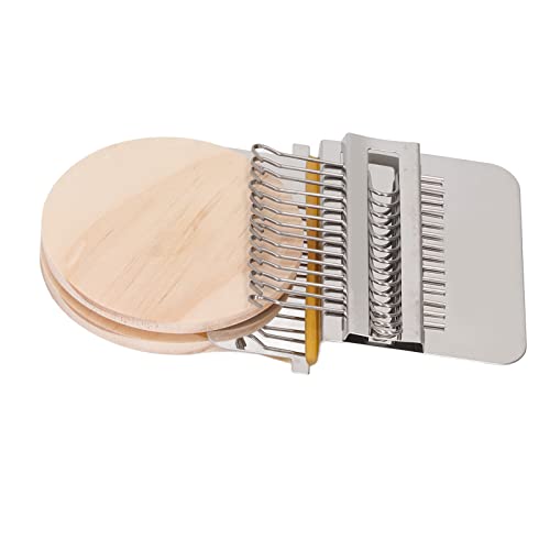 NIZUUONE Darning Loom Kit de tear de tecelagem pequeno, 14 ganchos, tricô à mão, artesanato DIY para
