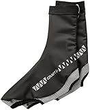 Elastisches Schuhcover aus wind- und wasserabweisendem Material mit getapten Nähten
