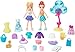 Mattel Polly Pocket Pretty Pack 2 Doll Fashion Pack 2