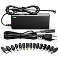 Sunydeal 90W Alimentatore Universale Notebook Caricatore PC Universale Portatile per HP Stream ASUS Lenovo Dell Acer Toshiba Sony Fujitsu MSI Samsung
