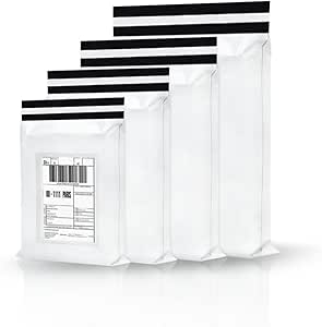 Sacchetti Per Libri E Abbigliamento 200 Sacchetti Di Plastica - Foto 3