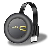 wireless hdmi transmitter test 【EINFACHE BENUTZUNG】 Plug-and-Play, der WLAN-Bildschirm-Dongle macht die Mobiltelefonverbindung sehr bequem, es werden keine APP- oder Systemtreiber mehr benötigt, und 4K Video und -Audio in hoher Qualität werden zu Ihnen kommen. Kompatibel mit Huawei, Samsung, Xiaomi mit Android 4.4, iOS 11, Mac OS X 10.9, Windows 8.1 und höher.