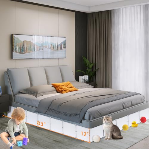 Hiflora 7 Pack Under Bed & Couch Blocker for Pets