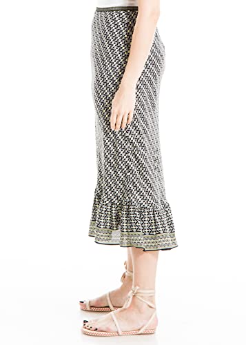 Max Studio Women's Maxi Skirt with Ruffle Hem2