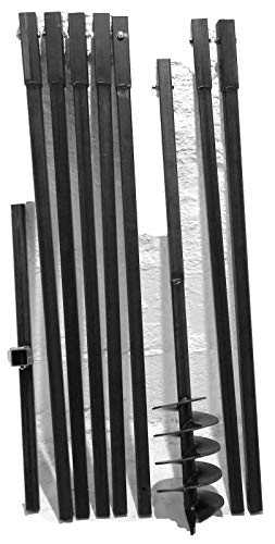 MWS-Apel 150/8 Meter Erdbohrer Brunnenbohrer Handerdbohrer Erdlochbohrer Brunnenbau Pfahlbohrer brunnenbohrgerät