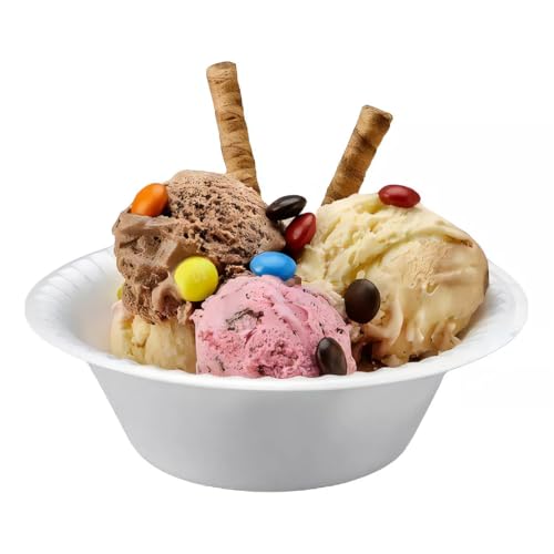 50 Cumbucas Isopor 200ml Prato Fundo Pote Açaí Caldo Sopa