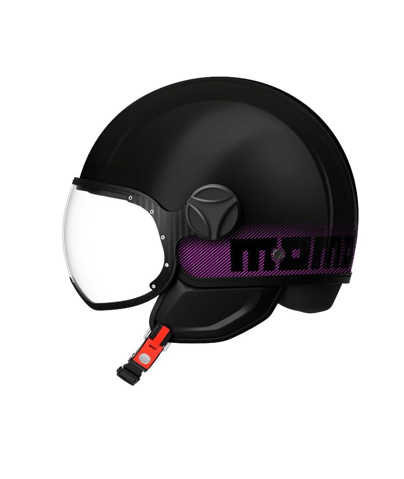 MOMODESIGN FGTR CLASSIC E2206 STRIPES MATT BLACK/FUCSIA XS