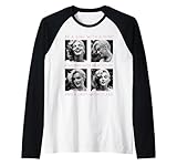 Marilyn Monroe Lady With Class Raglan Baseball Tee
