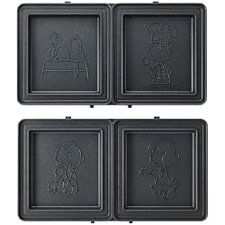 Amazon | BRUNO PEANUTS グリルサンドメーカーダブル用 ホットサンド