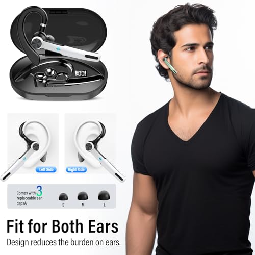 Auricular Bluetooth Inalámbrico con Micrófono y Carga 400mAh miniatura 7