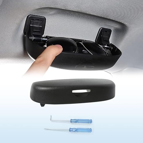 Boîte de rangement ABS pour pare-soleil Audi Q2 accessoire intérieur noir