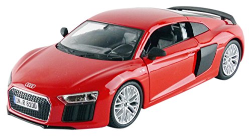 Image of Maisto Audi R8 V10 Plus 31513r – 2015 – Scale 1/24 – Red