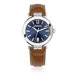  Michel Herbelin Herren Uhr 11254/AP15GO Newport Leder Quarz