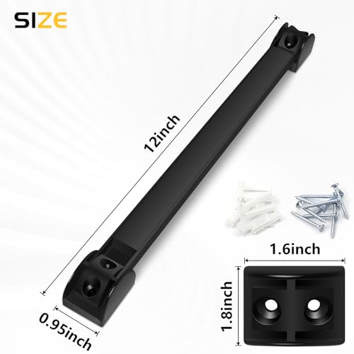 Image of DGSL Magnetic Tool Holder Strip 4 Pack, 12 In Heavy Duty Tool Organizer Magnetic Strip, Tool Magnet Bar For Garage Tool Organization