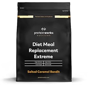 THE PROTEIN WORKS Protein Works | Dieet Maaltijdvervanger Extreem | Salted Caramel Bandit | Voedingscomplete Maaltijd | Immuniteit Bevorderende Vitaminen | Voeg Alleen Water Toe | | 1kg