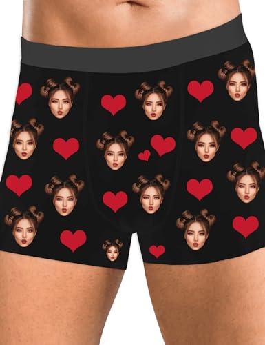 Gifts for Boyfriend, Custom Boxers with Face, Personalized Gifts for Men Unique, Boyfriend Birthday Gift Ideas3