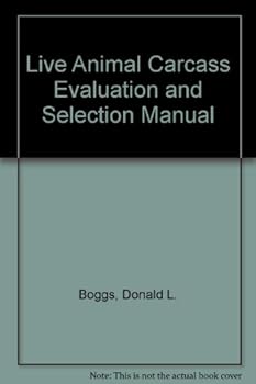 Paperback Live animal carcass evaluation and selection manual Book