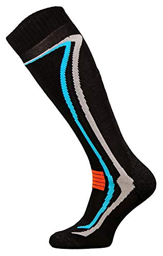 Chaussettes ski thermorégulatrices COMODO longues avec renforts tibia homme et femme