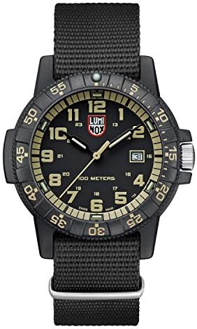 Luminox โ Leatherback SEA Turtle Giant Menโs Watch 44 mm, 0320/0330 Series, Military Watch, Swiss Quartz Watch, 100 m Water Resistant, Self-Illuminating