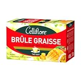 CELLIFLORE   Thé Brule Graisse   A Base de Maté/Kola/Guarana   20 Sachets