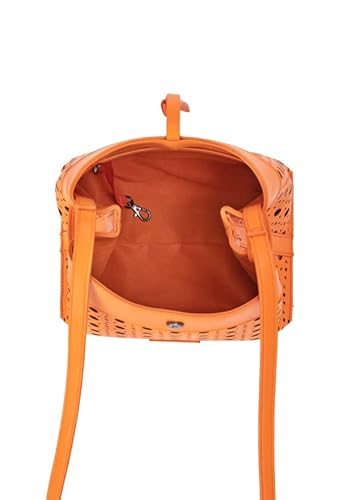 Bolsa Crossbody Colcci Feminino Laranja Yam U