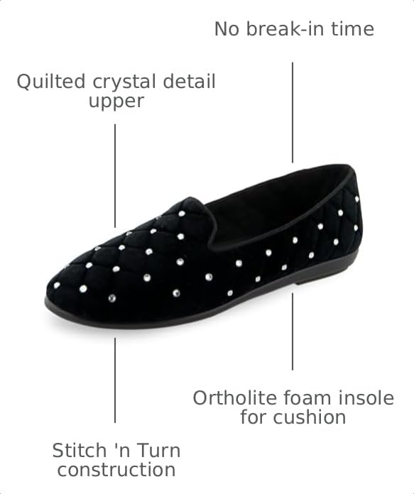 Image of Aerosoles Women's Betunia Slip-On Loafer with Memory Foam Footbed