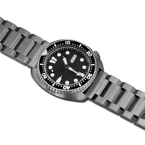 Image of Juntan 18mm 20mm 21mm 22mm 24mm 26mm Classic Stainless Steel Watch Band Silver Black Grey Blue Gold Brushed Metal Watch Strap for Women Men Watch Replacement Band Double Buckle