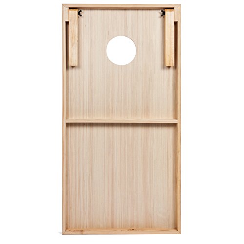 Tailgating Pros 4'X2' & 3'X2' Premium Cornhole Boards W/Carrying Case & Set Of 8 All Weather Cornhole Bags (You Pick Colors) 150+ Color Combos! (4'X2', Green Camo/Orange) #TOP1