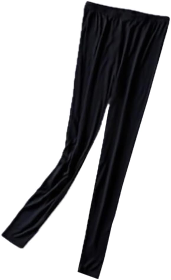 Womens Silk Long Johns Sets Mulberry Silk Base Layer Lightweight Thermal Underwear
