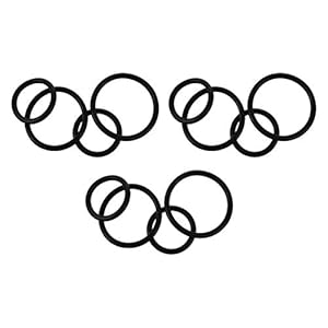 EXCEART 12Pcs Cock Ringen Siliconen Vergroter Sterker Harder Erectie Penis Ring Diverse Maten Penis Verbeteren Ring Voor…