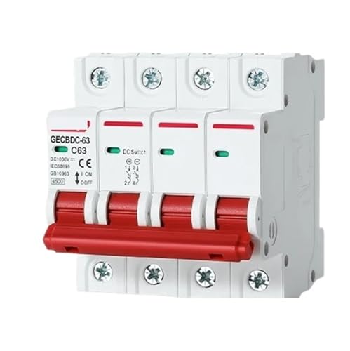 Disjoncteur solaire 4P 10A DC 1000V pour sécuriser l'électricité de votre maison autonome
