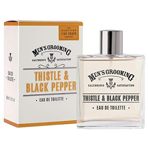 Scottish Fine Soaps Thistle & Black Pepper Eau de Toilette 100 ml, sweet Cover