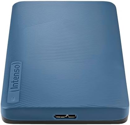 Intenso Memory Safe 1 TB Externe Festplatte - 2,5 Zoll USB 3.2 HDD für PC | Tragbarer Datenspeicher für Windows & Mac, inklusive Ashampoo Backup Pro Software, USB-C Adapter und LED