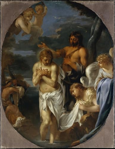 Art Tableau Il Battesimo Di Cristo Sébastien Bourdon : habillez enfin vos grands murs vides 60x90