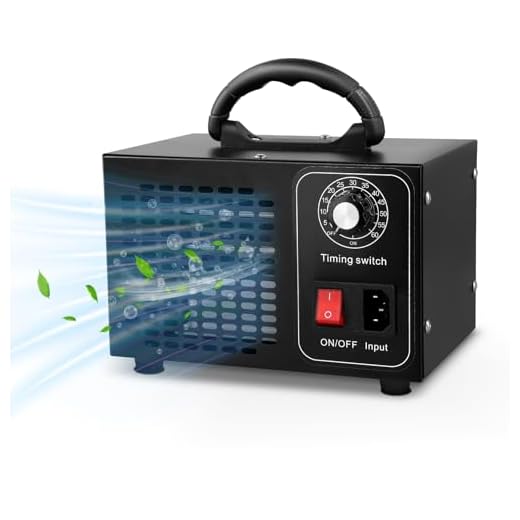 Vehoukli Generador De Ozono 60000 Mg/H,Ozono Hogar Purificador De Aire 200㎡,Temporizador De 60 Minutos,Maquina De Ozono,Ozonizador Para Coche,Apartamento,Oficina,Garaje