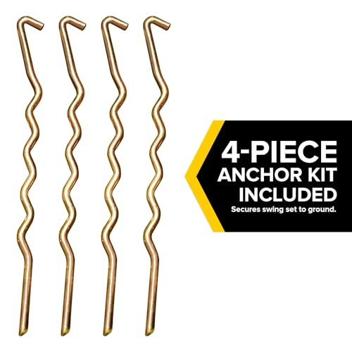 image for Sportspower 'Swing and Play' Galvanized Metal Swing Set(6 Year Warrant