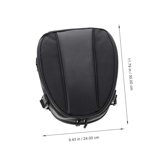 Bolsa trasera impermeable para motocicleta y porta casco, bolsa multipropósito para asiento trasero de moto para conducción al aire libre y deportes de motor miniatura 2