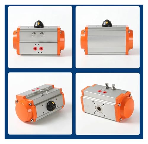 Actionneur pneumatique double effet à ressort hydraulique pour vanne de type AT92
