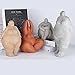 XYQXYQ Fat Lady Figurines Yoga Decor,Woman Sculpture Yoga Figurine Creative Woman Ornament Vintage Home Decoration Room Table Craft Gifts (B)