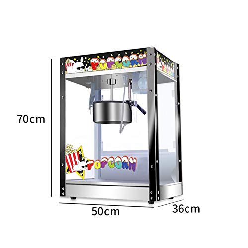 BLLXMX Elektrischer Popcornmaschine Popcorn-Hersteller, Gewerbliche Küche Cinema Party Snack-Möbel,1400 Watt Leistung… – Bild 3