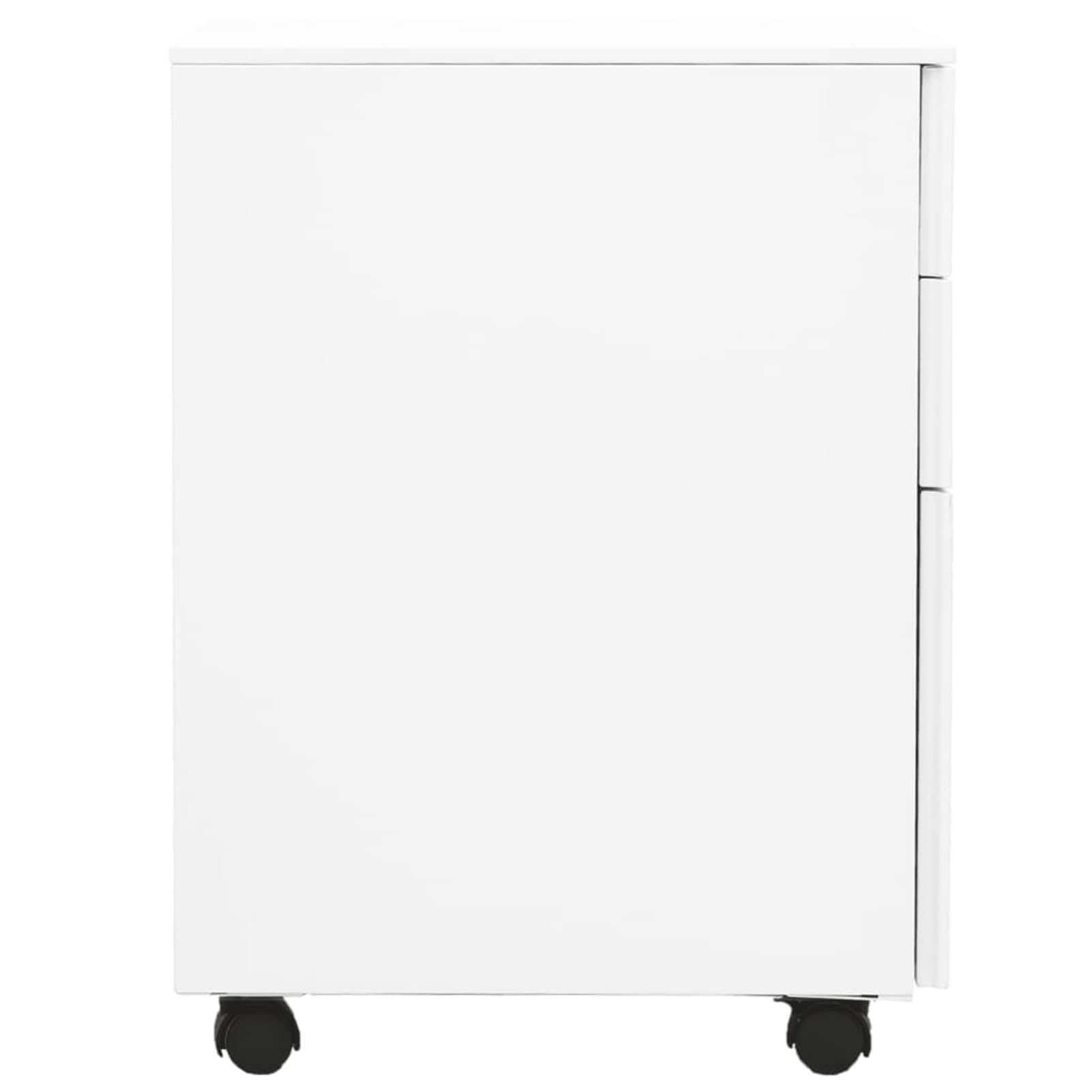 ZEYUAN Schedario Mobile Bianco 39x45x60 cm in Acciaio,Schedario,Schedario da Ufficio,Mobiletto per Documenti(SPU:335978)