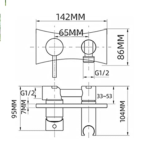 Pulvérisateur à couches 2 fonctions jet réglable eau chaude froide