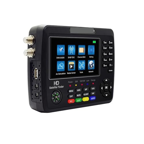 V10 Finder Pro+ qert@C_[[^[ DVB-S/S2/S2X/T/T2/C/H.265+AHD(8MP) 4.3C` PK V8 2 Sat