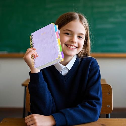 Carnet de notes B5 pour enseignants et étudiants avec bloc-notes amovible - 4