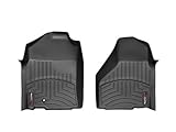 WeatherTech Custom Fit Front FloorLiner for Select Dodge Ram Models (Black)