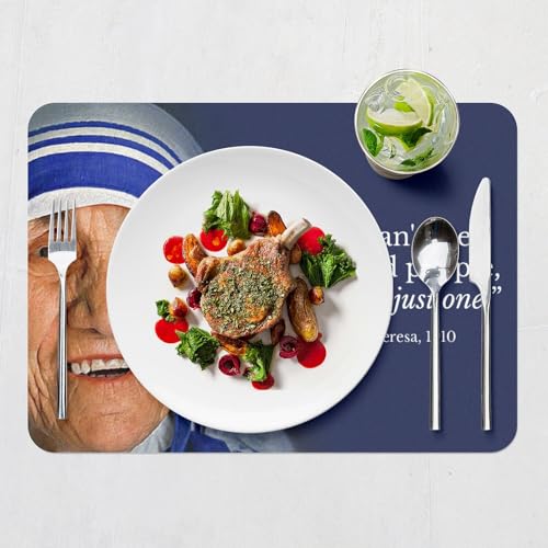 Sets de table liège napperons grand format 39,5x28,5 cm Feed One lot de 4